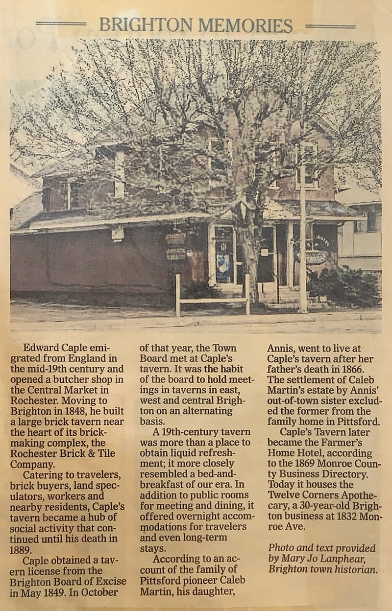 Brighton Memories Article